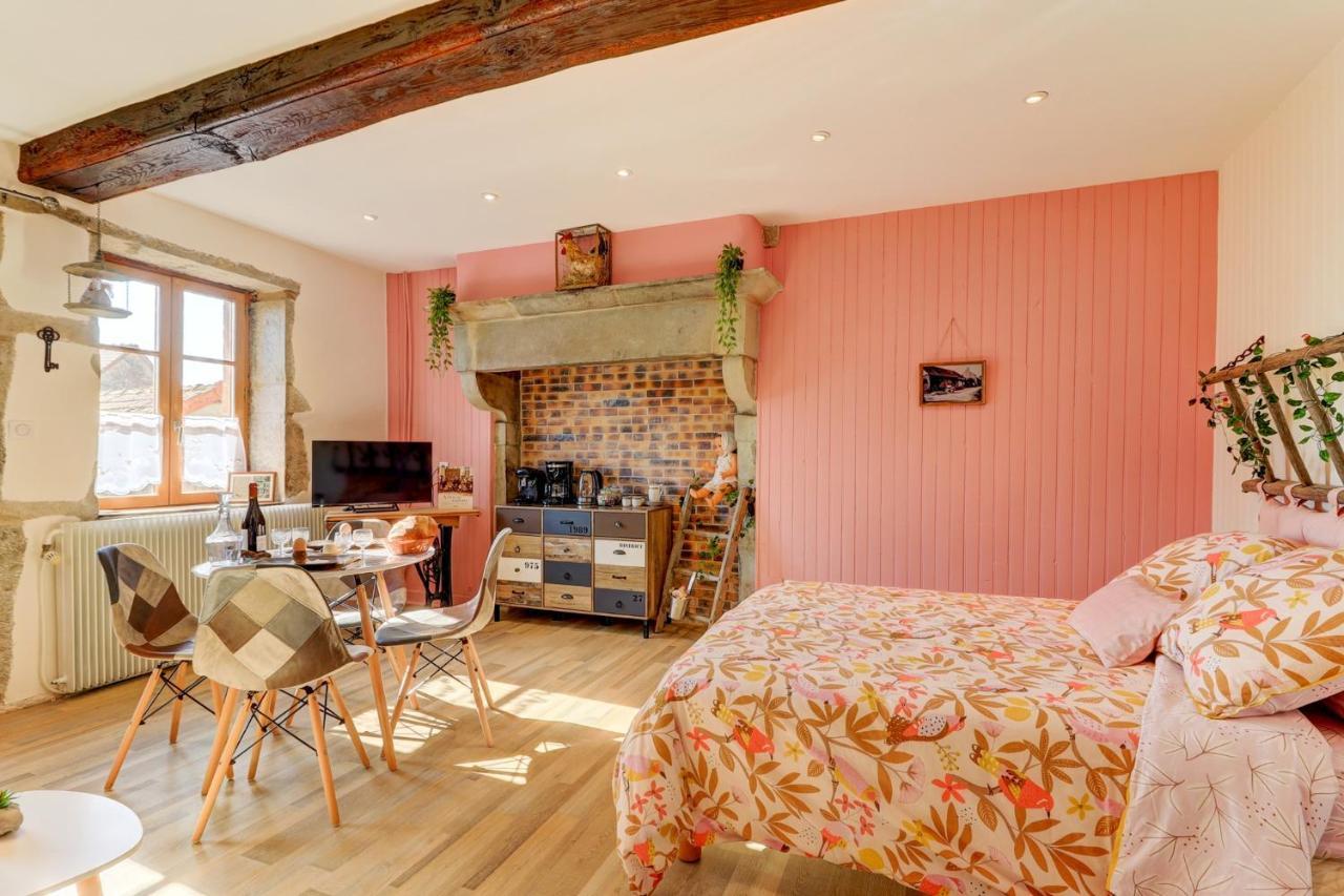 Le Petit Pressoir - Charmant Studio Collonges-en Charollais Buitenkant foto