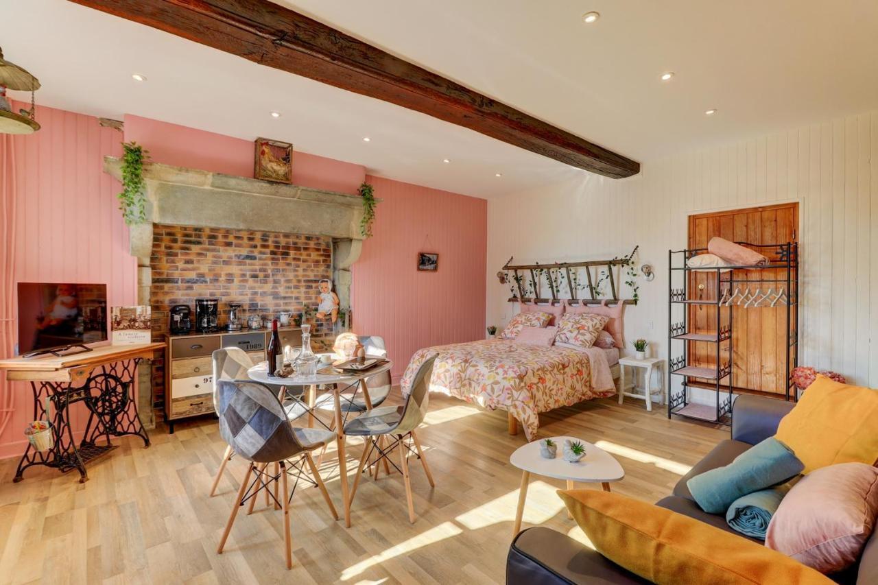 Le Petit Pressoir - Charmant Studio Collonges-en Charollais Buitenkant foto