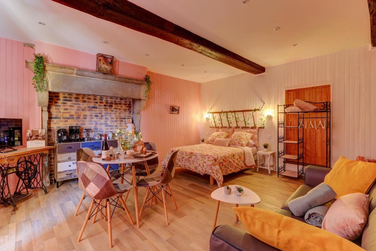 Le Petit Pressoir - Charmant Studio Collonges-en Charollais Buitenkant foto